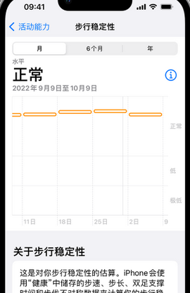 沔城回族镇iPhone手机维修如何在iPhone开启'步行稳定性通知'