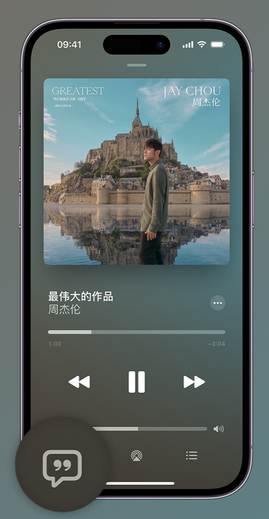 沔城回族镇iphone维修分享如何在iPhone上使用Apple Music全新唱歌功能 